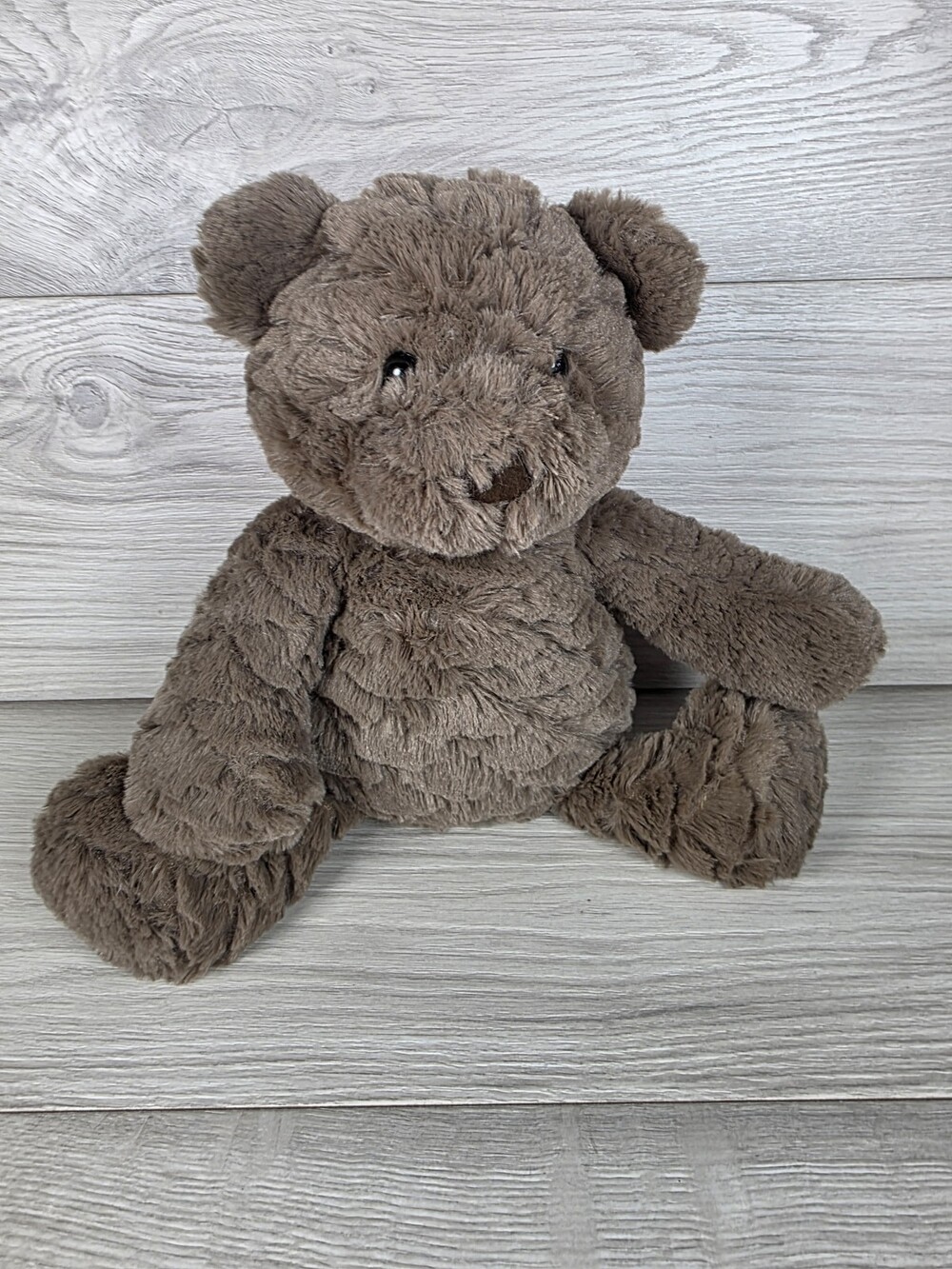 Target Plush Teddy Bear 12" Brown Stuffed Animal Cabin Decor Woodland SU10